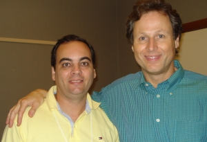 Julio Rocha e Peter Bowerman